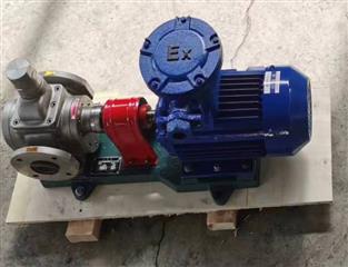 YCB不銹鋼齒輪油泵-6不銹鋼齒輪泵